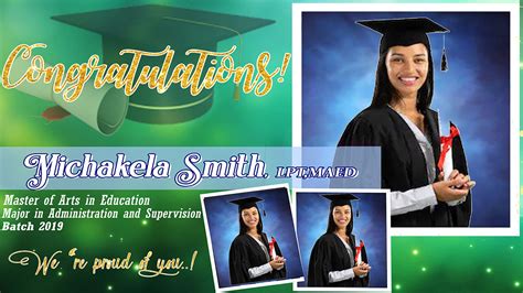 background graduation tarpaulin layout